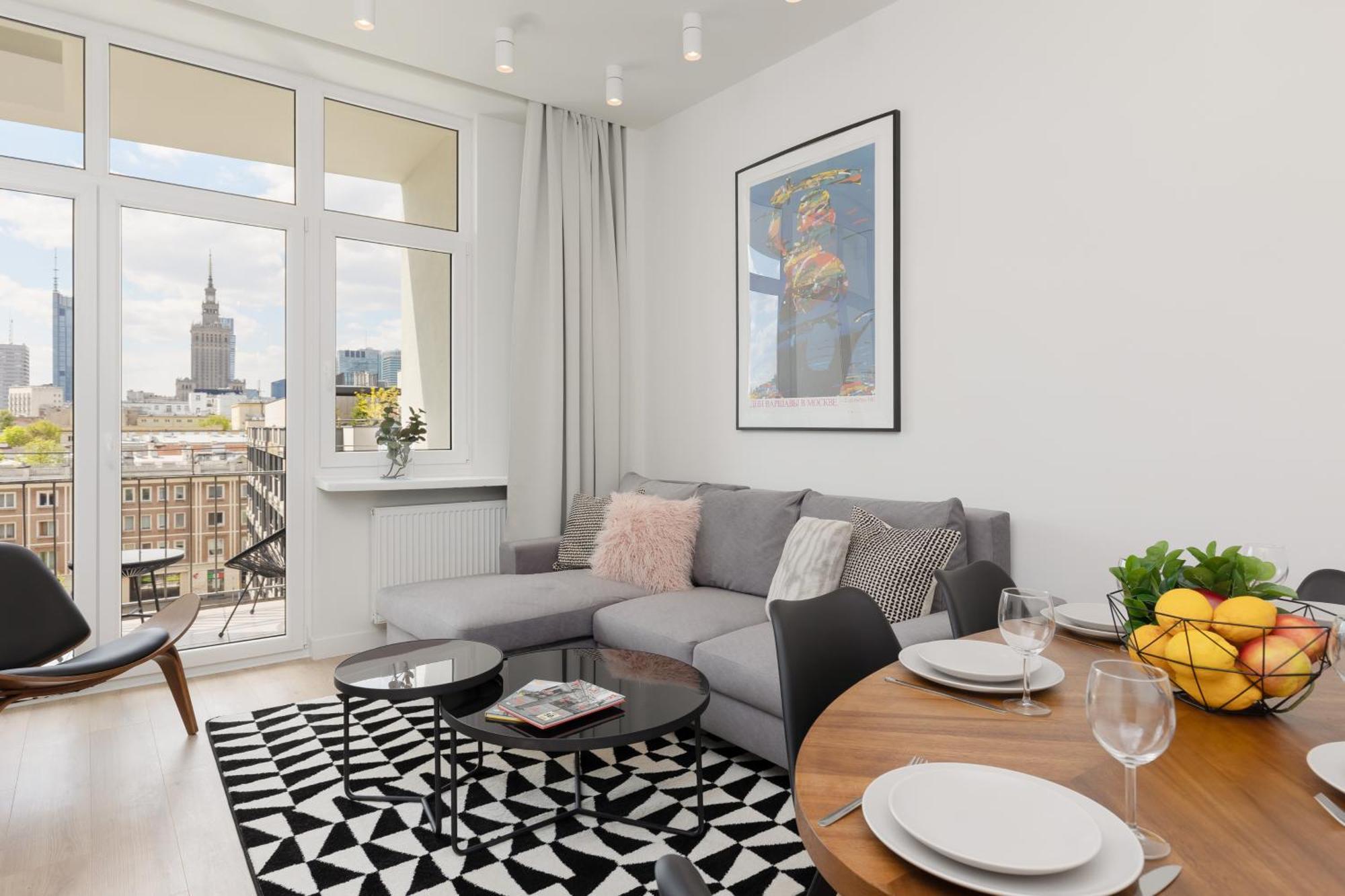 City Panorama Spacious Apartment By Renters Prestige Warszawa Zewnętrze zdjęcie
